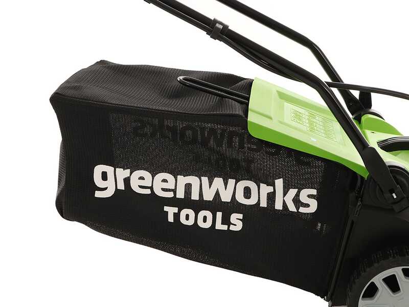 Akku Rasenm&auml;her Greenworks G40LM35 40V - Schnittbreite 35 cm - Batterie 4Ah