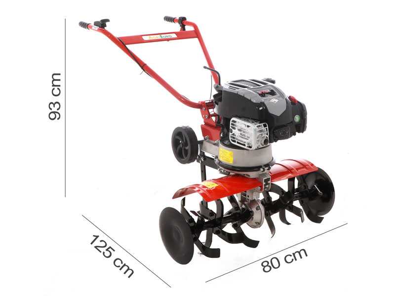 Motorhacke AgriEuro Rotalux 52A B55 mit B&amp;S Motor 163 ccm - 1 Vorw&auml;rtsgang