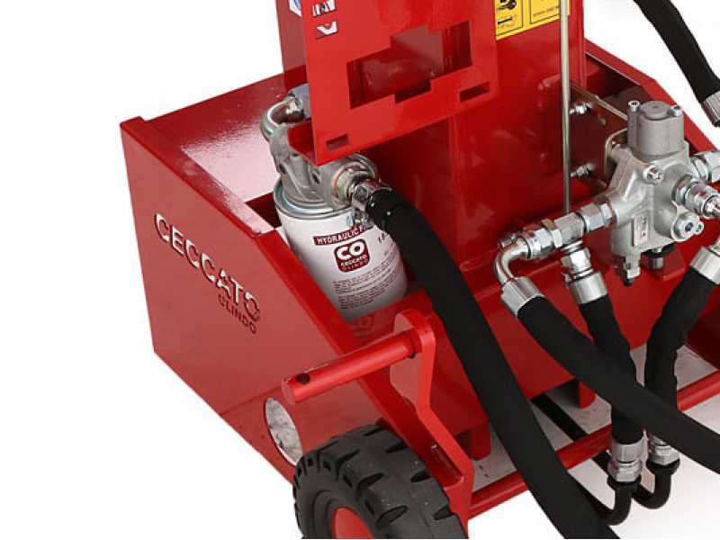 Ceccato BULL SPLT12 - Stehender Holzspalter f&uuml;r Traktor - 12 Tonnen - Hub 540 mm