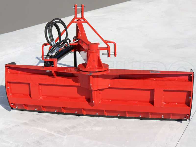 Hydraulisches Planierschild f&uuml;r Traktor AgriEuro LLP200 - Schwere Reihe - drehbare Anlaufscheibe und Schaufel