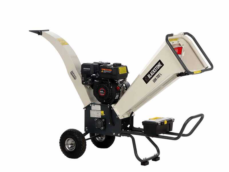 BlackStone GBK-700 L - Profi Benzin H&auml;cksler , Motor Loncin 7 PS