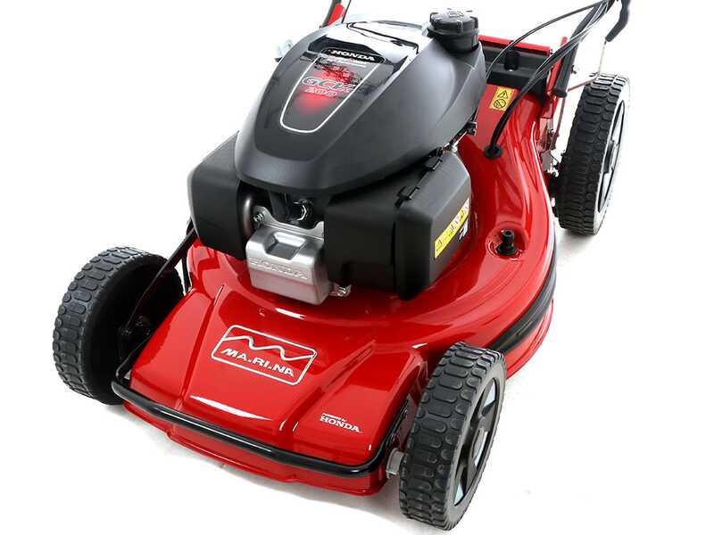 Marina Systems 55 SH 3V 4-in-1 -Benzin-Rasenm&auml;her - Motor Honda GCVX200