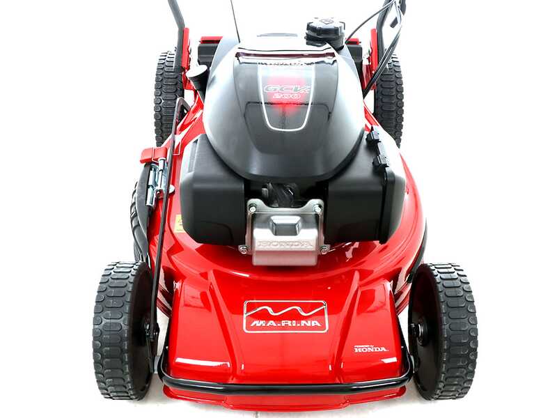 Marina Systems 55 SH 3V 4-in-1 -Benzin-Rasenm&auml;her - Motor Honda GCVX200