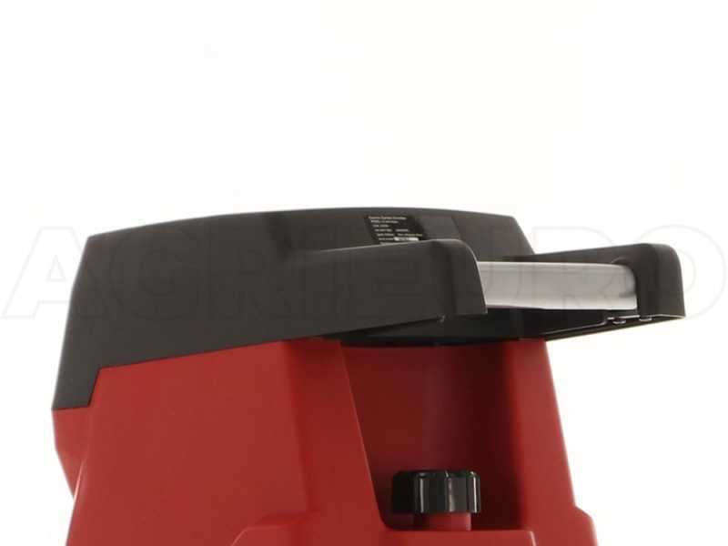 GeoTech ES 2450 BLADES - Elektrischer H&auml;cksler mit umkehrbaren Messern und Auffangwanne