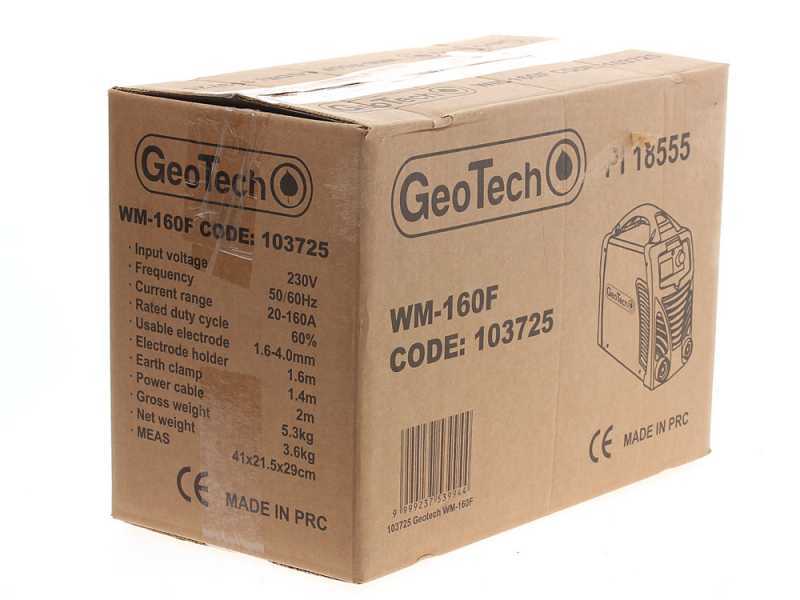 Elektroden-Schwei&szlig;ger&auml;t Inverter mit Gleichstrom GeoTech WM-160 F - 160 A