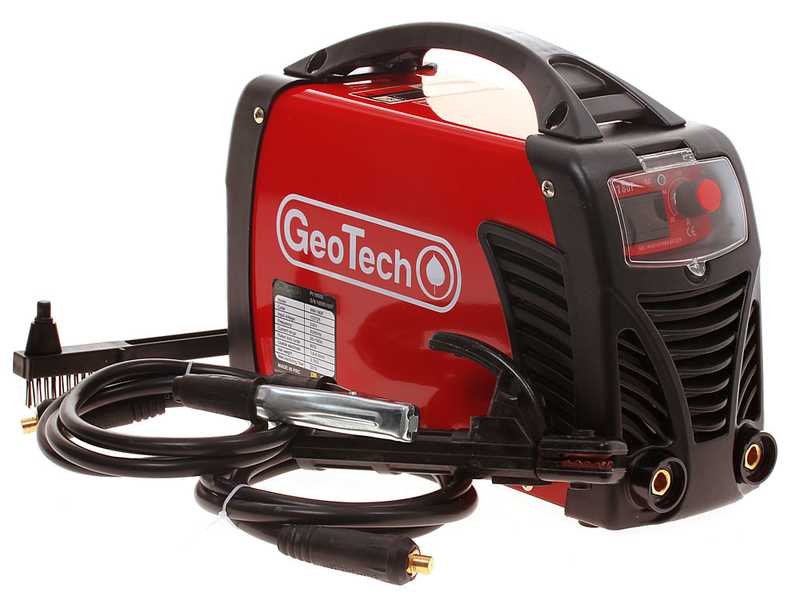 Elektroden-Schwei&szlig;ger&auml;t Inverter mit Gleichstrom GeoTech WM-180 F - 180 A - mit Kit MMA