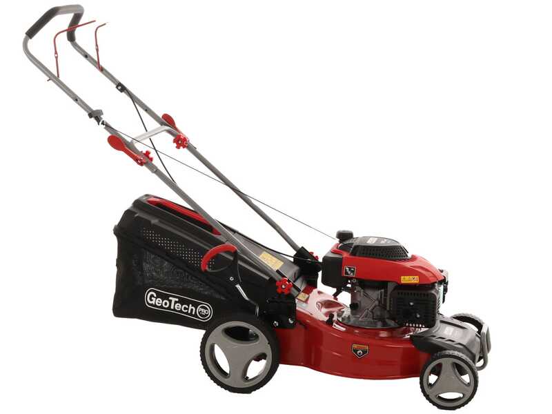 Benzin Rasenm&auml;her GeoTech Pro S46-140B mit Motor GeoTech 141ccm