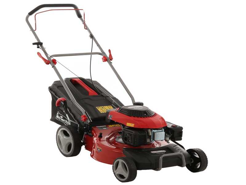 Benzin Rasenm&auml;her GeoTech Pro S46-140B mit Motor GeoTech 141ccm