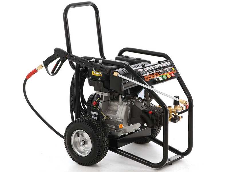 Benzin Hochdruckreiniger GeoTec Pro PWP 17/275 ZW mit Benzinmotor Loncin 420 ccm