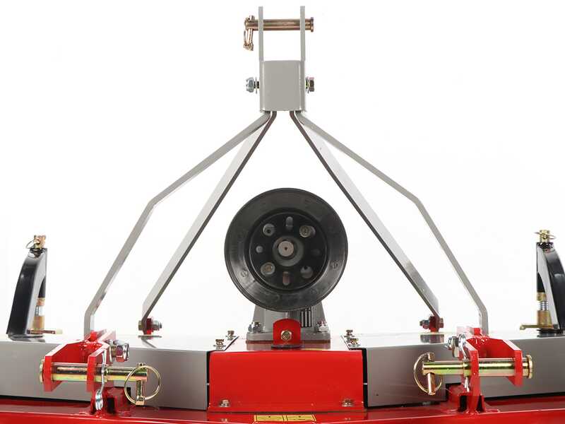 GeoTech Pro TLP 180 - Sichelm&auml;hwerk f&uuml;r Traktor f&uuml;r die Endbearbeitung - 3 Rotoren, 1 Messer