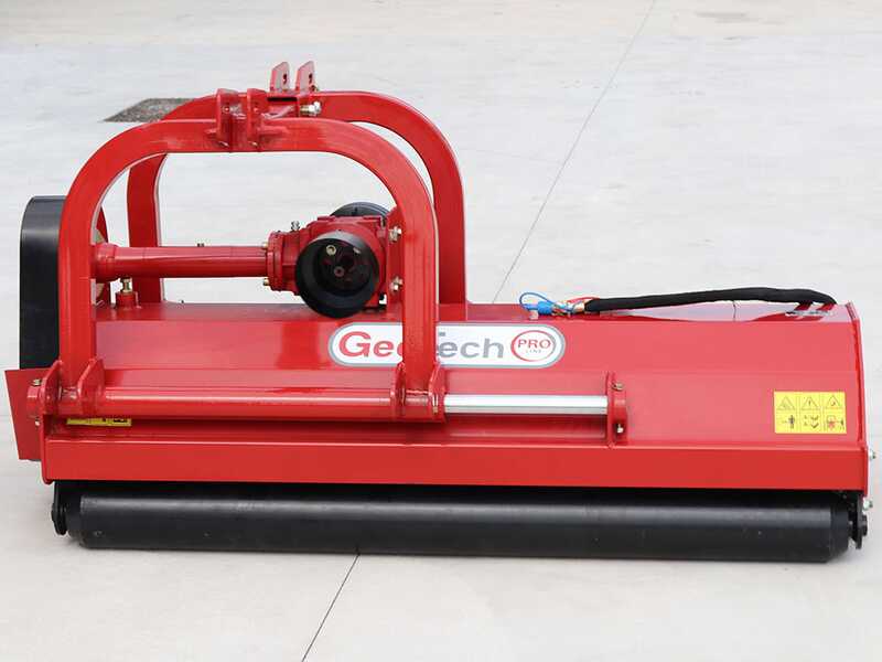 Schlegelmulcher mittelschwer Einsatz GeoTech Pro RMF170 mit hydraulischer Verschiebung