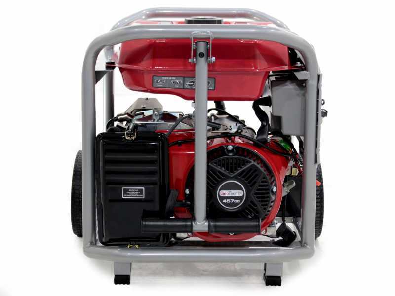 GeoTech Pro GGP 9500 ESA - Stromerzeuger 230V einphasig  - 7,5 kW - mit R&auml;dern - mit E-Starter