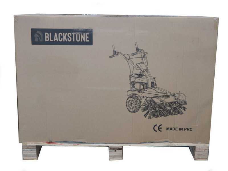Benzin Kehrmaschine Blackstone GS100V-C - Arbeitsbreite 100 cm - verstellbare B&uuml;rste