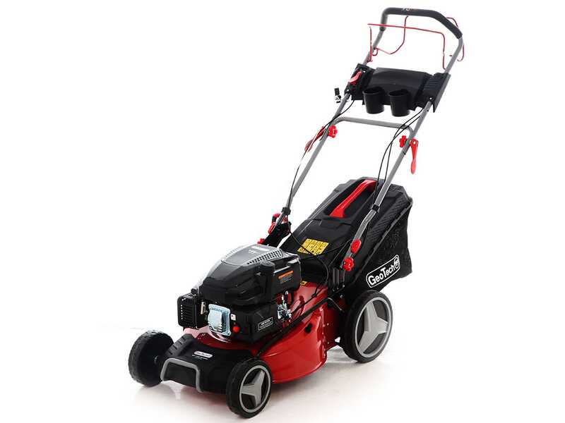 Rasenm&auml;her mit Radantrieb GeoTech Pro S53-225 BMSGW - 224ccm - 4in1 - mit Messer 53cm