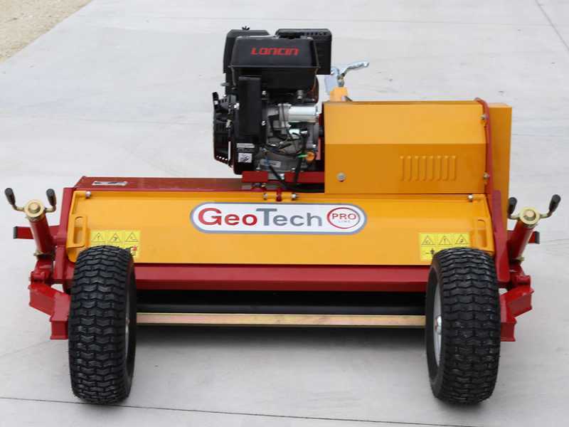 GeoTech Pro GTRB120 - Mulcher mit Benzinmotor f&uuml;r Quad - Loncin G420FD