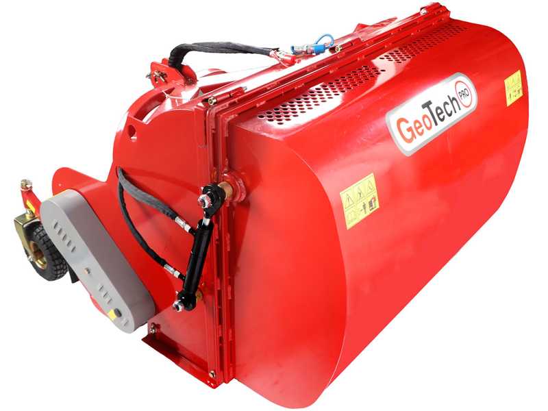 Mulcher f&uuml;r Traktor mit Fangsack GeoTech Pro CFL160 - Wiesenmulcher - Mittlere Reihe