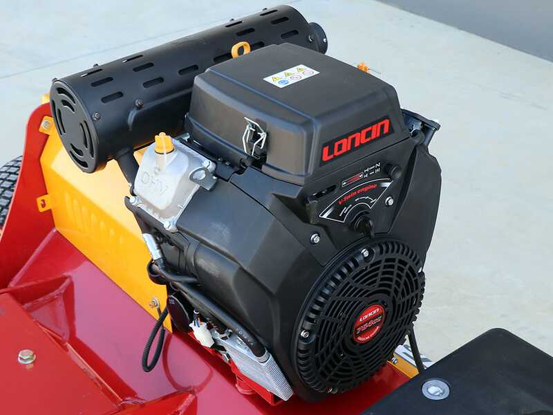 GeoTech Pro GTRB145 - Mulcher mit Benzinmotor f&uuml;r Quad - Loncin LC2V80FD