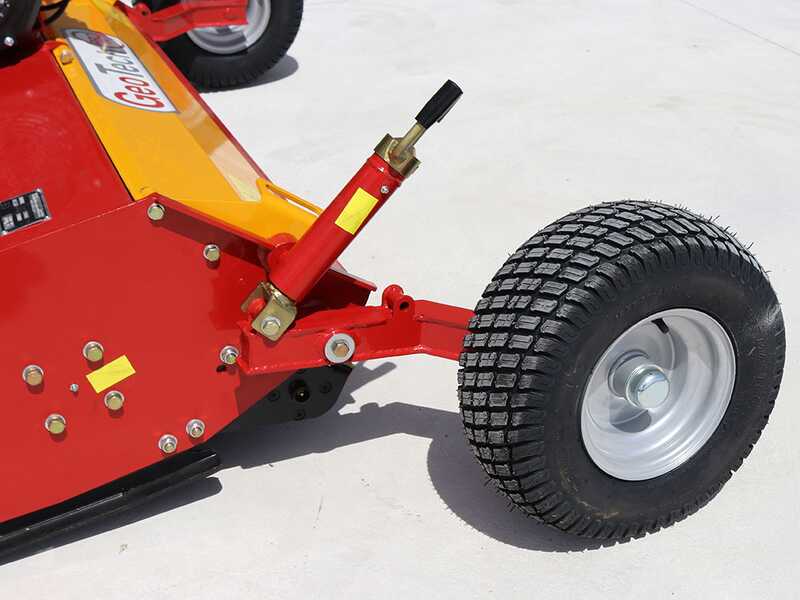 GeoTech Pro GTRB145 - Mulcher mit Benzinmotor f&uuml;r Quad - Loncin LC2V80FD