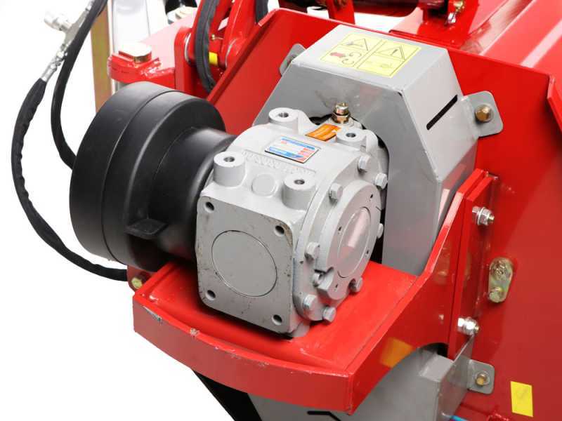 Seitlicher B&ouml;schungsmulcher mit Arm f&uuml;r Traktor, mittelschwere Baureihe GeoTech-Pro AMRB180
