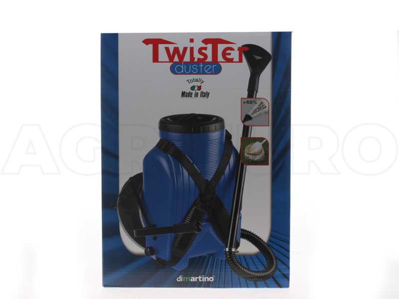 Di Martino Twister Duster - Manuelles R&uuml;ckenspr&uuml;hger&auml;t - Praktischer Schwefler
