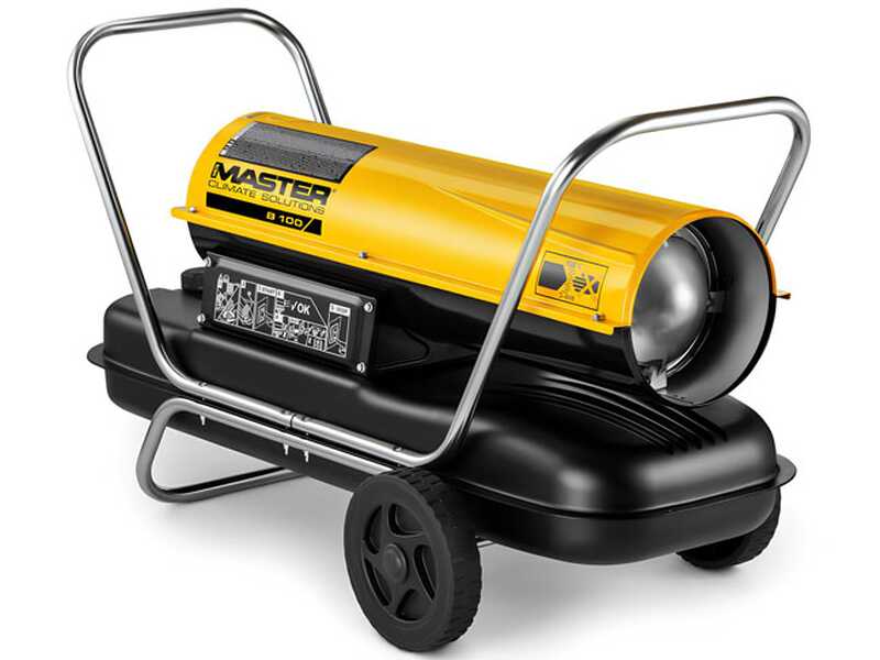 Master mod. B 100 CED - Diesel Luftheizger&auml;t - direkte Z&uuml;ndung