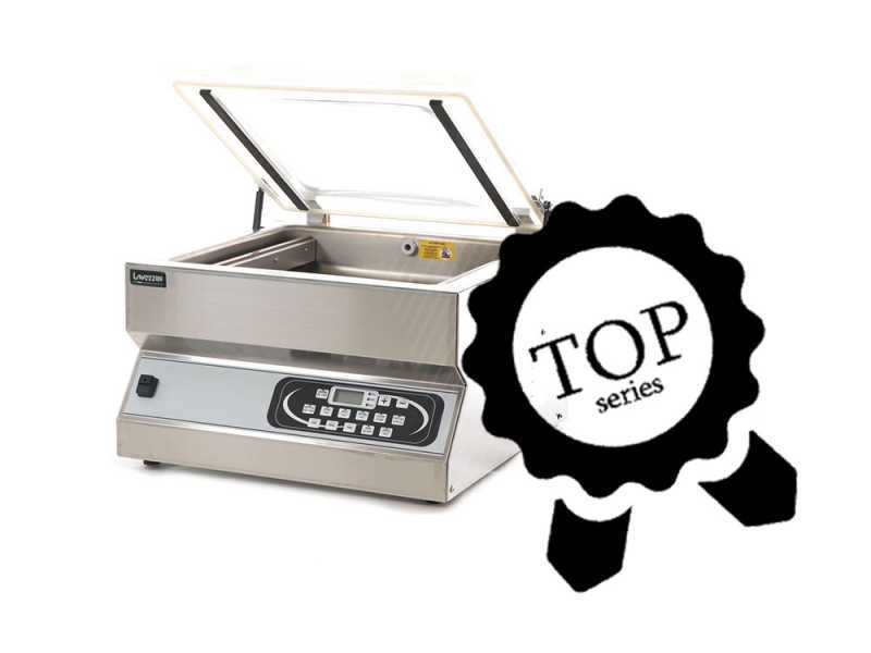 Kammervakuumierer AgriEuro 3700 Top Edelstahl - Schwei&szlig;leiste 35 cm 