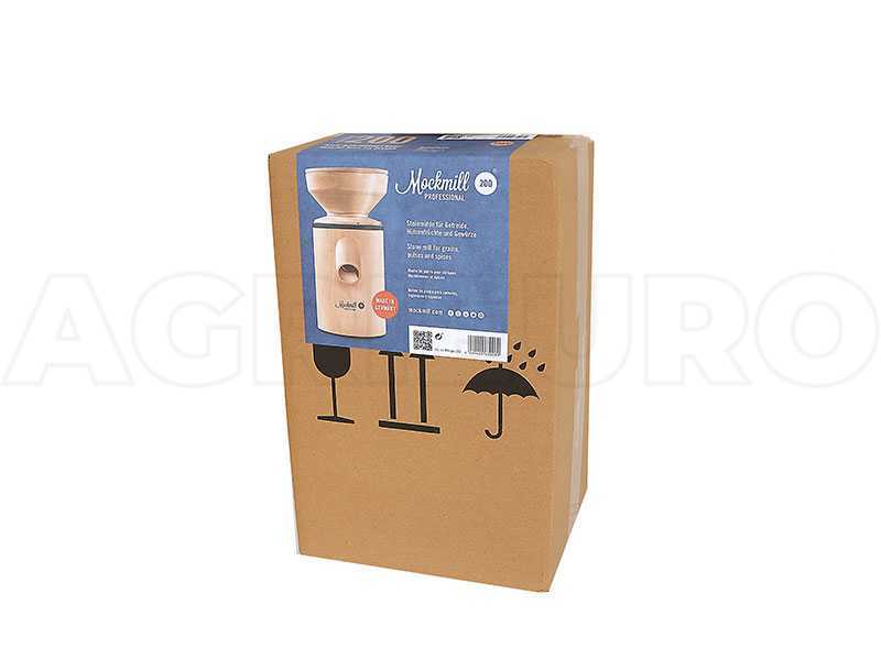 Mockmill Professional 200 - Getreidem&uuml;hle aus Buche und HI-MACS - 600W