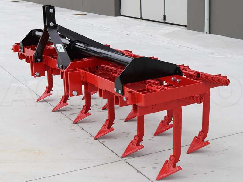 AgriEuro CMPR11 - Feder Grubber verst&auml;rkte schwere Reihe - Grubber mit 11 Pflugscharen