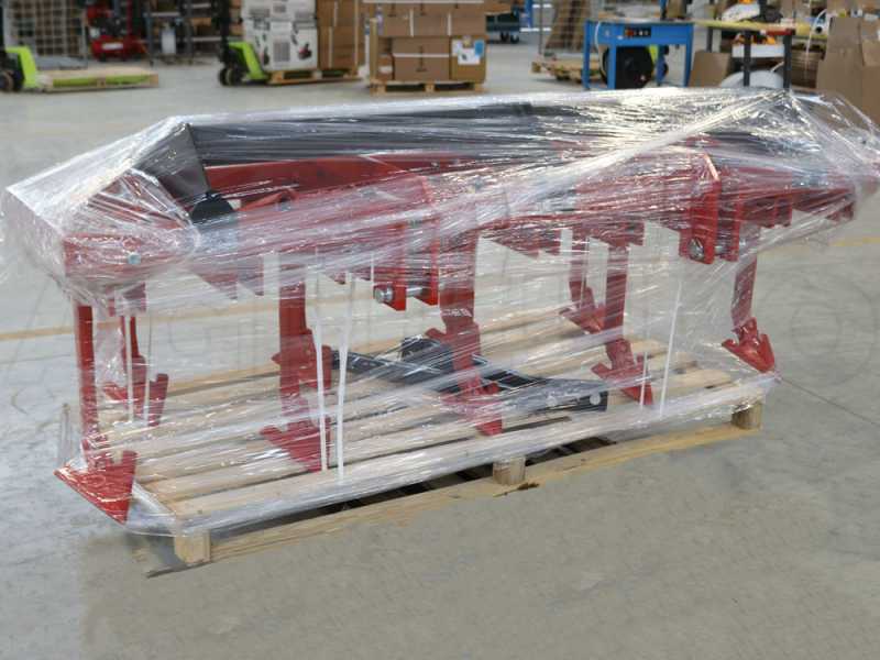 AgriEuro CMPR11/9 - Feder Grubber mit kippbaren verst&auml;rkten Zinken - Grubber