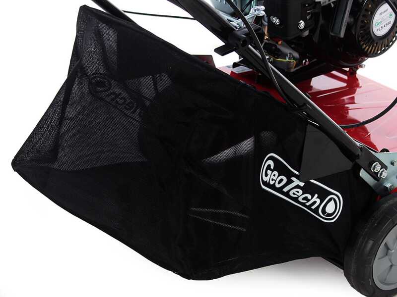 GeoTech-Pro PLS 6000 Evo &ndash; Benzin Rasenl&uuml;fter mit festen Messern &ndash; Motor Ducar DH212