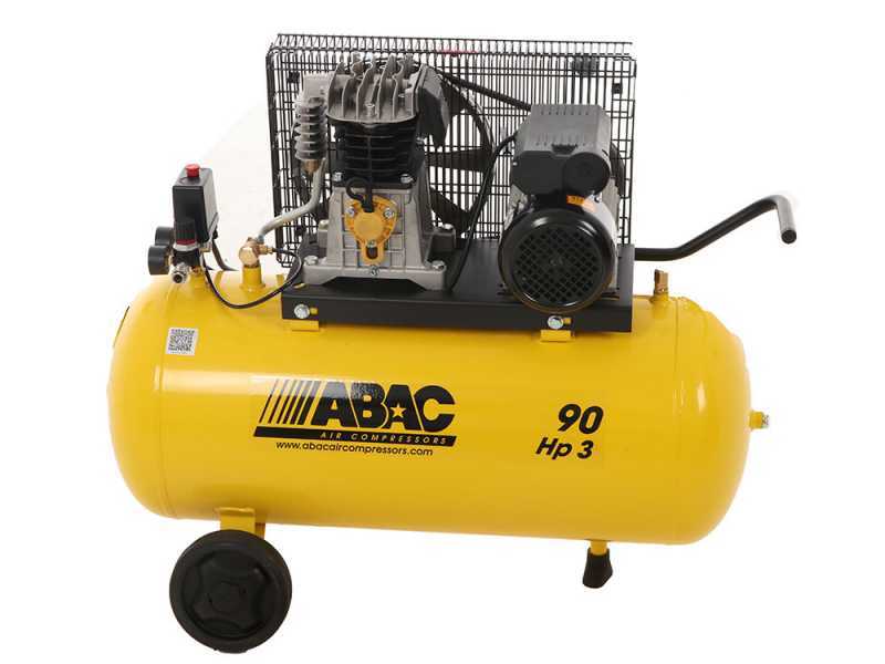 Kompressor mit Riemenantrieb ABAC mod. B26B/90 CM3 - 90 l - Druckluft