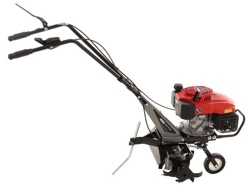 Motorhacke GeoTech GT 370 mit OHV Benzinmotor 5.5 HP 161 ccm - 1 Vorw&auml;rtsgang