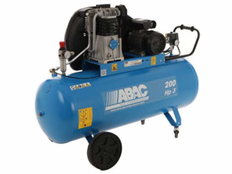 ABAC mod. A49B 200 CM3 - Kompressor 230 V Riemenantrieb - 200 liter