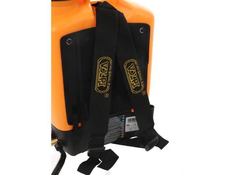 Volpi Elettrolithium 15 L - Batteriebetriebene R&uuml;ckenspritze mit Lithium-Akku - 12V