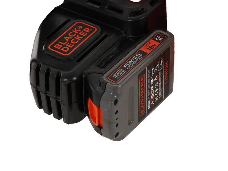 Black &amp; Decker GKC1825L20-QW -  Elektro Kettens&auml;ge - Akku 18V 2Ah + Gratis 18-V-Akku 2 Ah