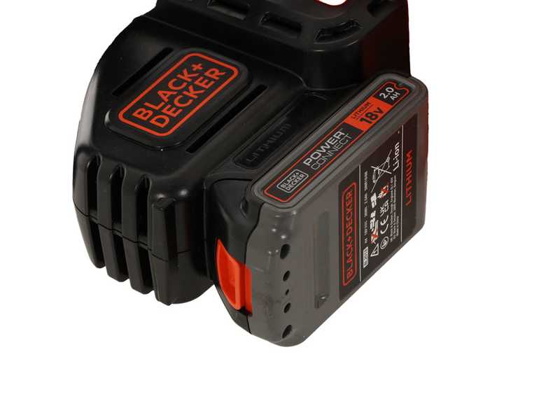 Black &amp; Decker GKC1825L20-QW -  Elektro Kettens&auml;ge - Lithium-Akku 18V 2Ah