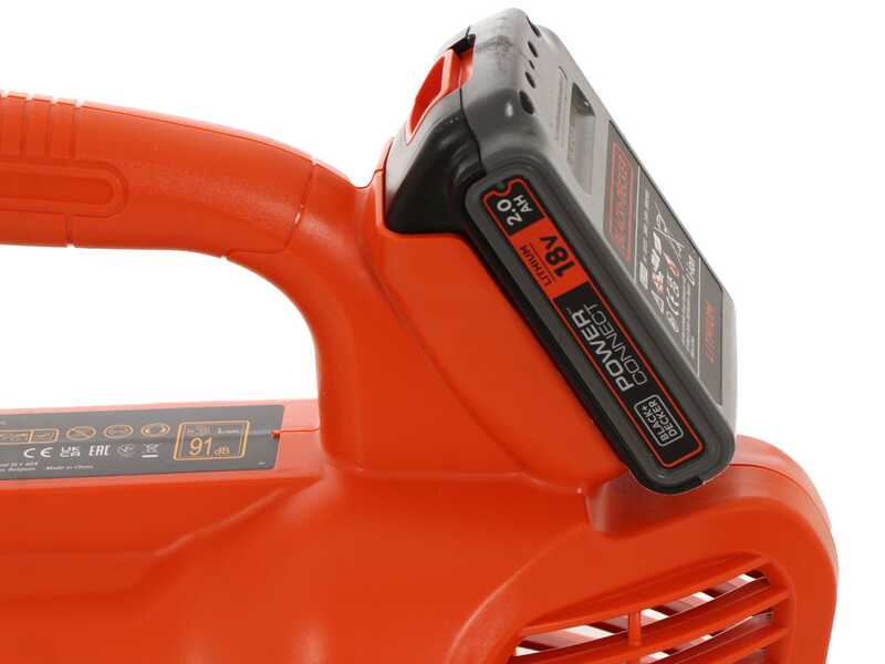 Axial Laubbl&auml;ser BCBL200L-QW Black &amp; Decker - Lithium-Batterie 18V 2Ah + Gratis 18-V-Akku 2 Ah