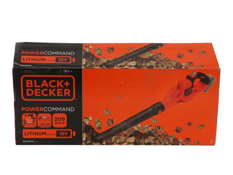 Akku Laubbl&auml;ser GWC1820PC-QW PowerCommand Black &amp; Decker 18V - 2Ah