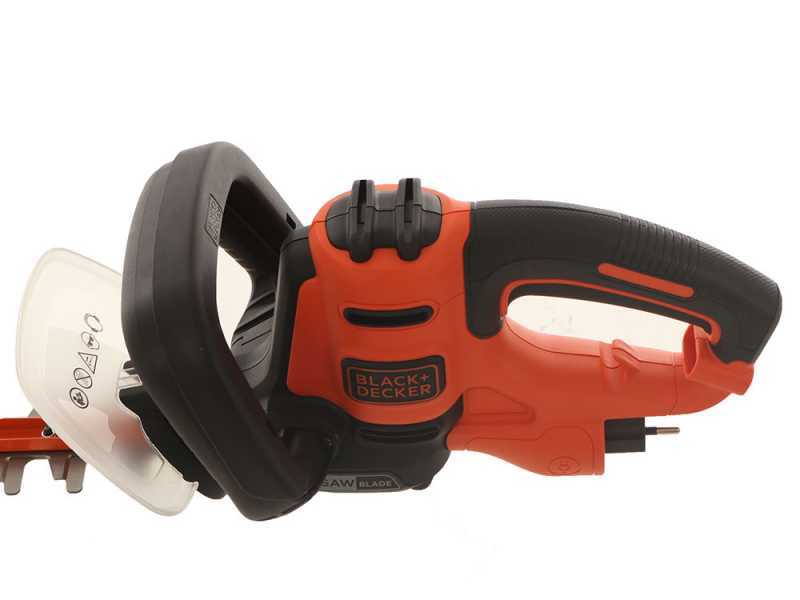 Elektro Heckenschere Black &amp; Decker BEHTS451-QS - Heckenschere 550 W mit Schwert 60 cm