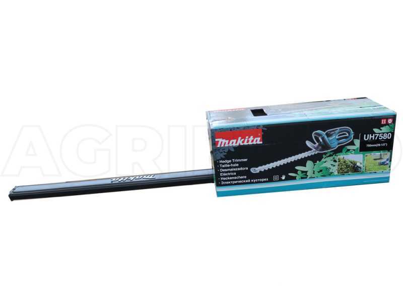 Elektrische Heckenschere Makita UH7580  - 670W mit Schwert 75 cm