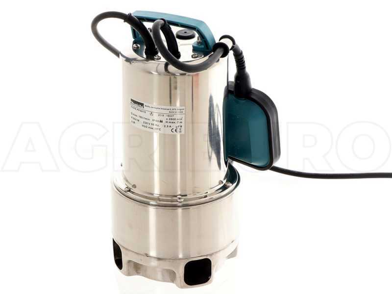 Elektrische Tauchpumpe f&uuml;r Schmutzwasser Makita PF0610 - Elektropumpe 550 W