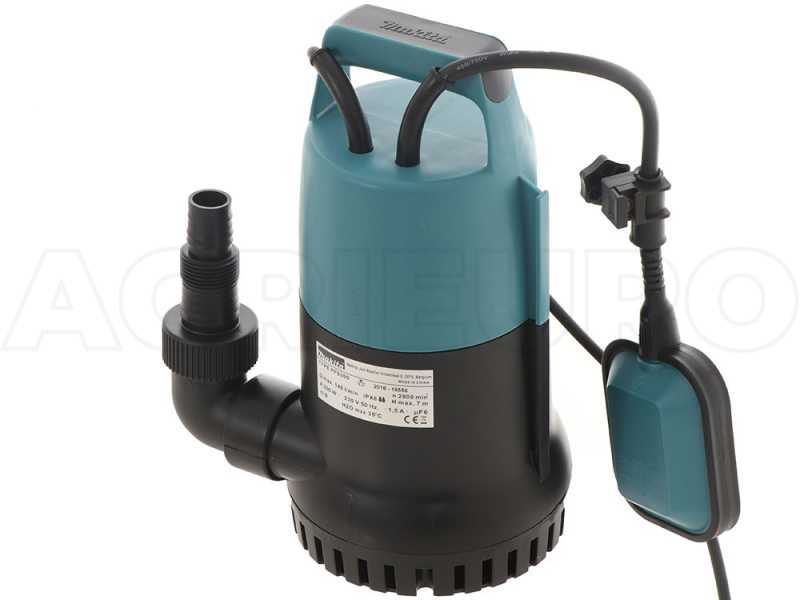 Elektrische Tauchpumpe f&uuml;r Klarwasser Makita PF0800 - Elektropumpe 800 W
