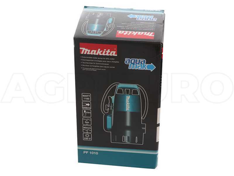 Elektrische Tauchpumpe f&uuml;r Schmutzwasser Makita PF1010 - Elektropumpe 1100 W