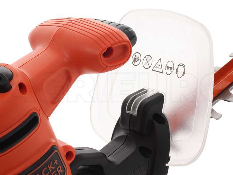 Elektro Heckenschere Black &amp; Decker BEHTS251-QS - Heckenschere 450 W mit Schwert 50 cm