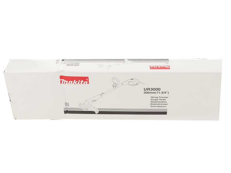 Makita UR3000 - Elektrischer Rasentrimmer - 450 Watt