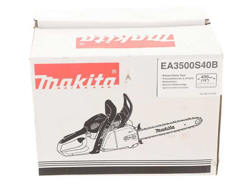Benzin Kettens&auml;ge f&uuml;r das Beschneiden Makita EA3500S40B mit Schwert 40 cm, Doppelgriff