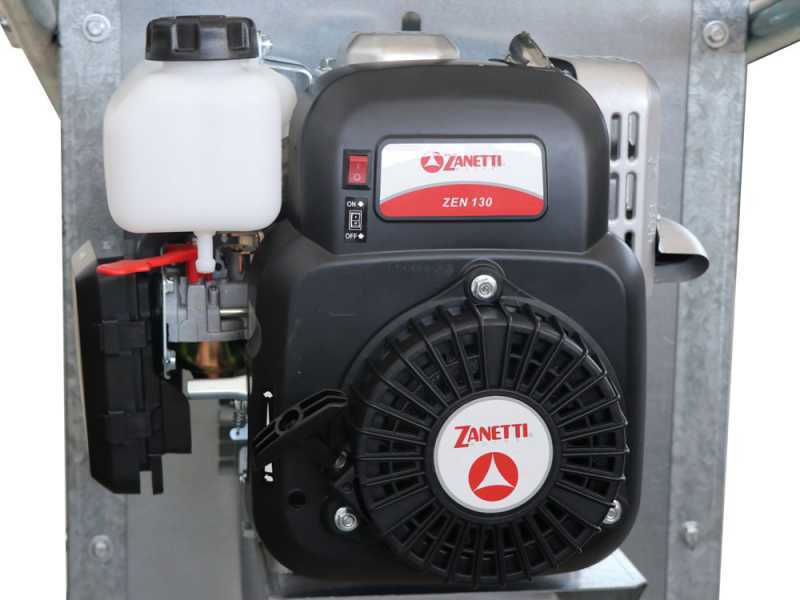 Serie Turbo - Benzin-Abbeermaschine f&uuml;r Oliven - Verbrennungsmotor 3 PS - Vorfilterungsgitter inklusive