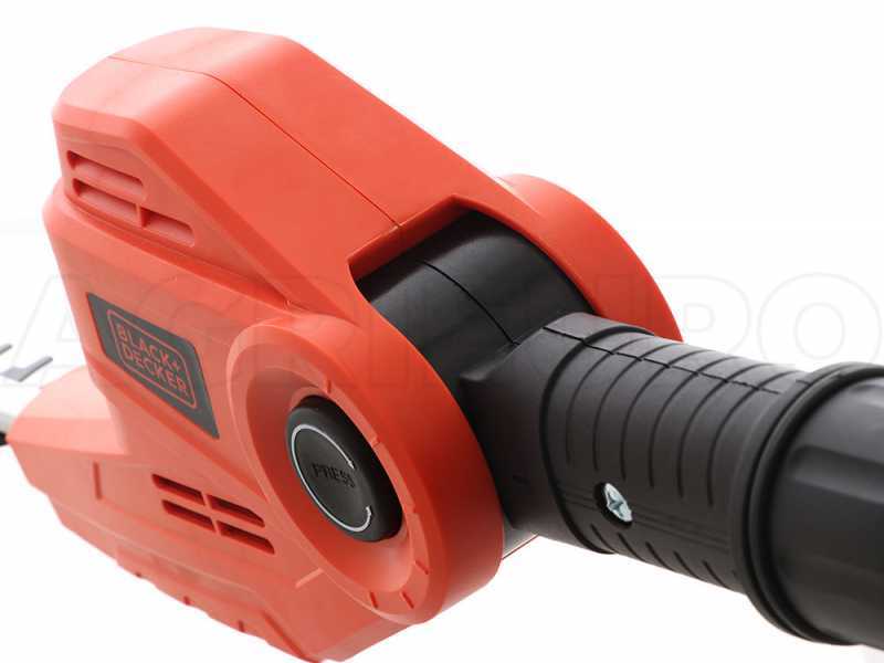 Verstellbare Elektro Heckenschere Black &amp; Decker PH5551-QS auf Teleskopschaft