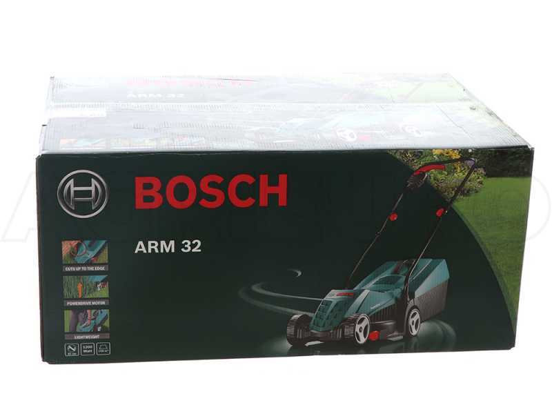 Bosch ARM34 - Elektrischer Rasenm&auml;her 1300W - Schnittbreite 34 cm