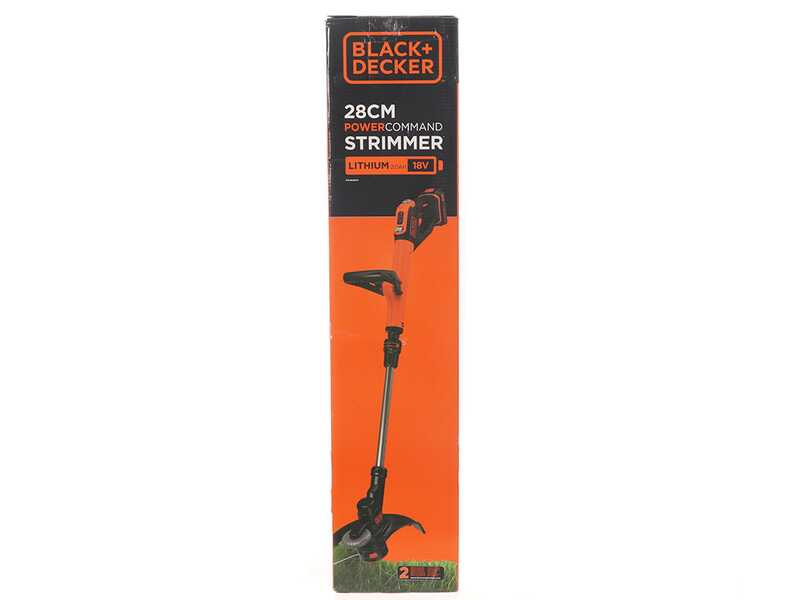 Black &amp; Decker STC1840EPC-QW - Rasentrimmer - Motorsense mit Lithium-Batterie 18V 4Ah + Gratis 18-V-Akku 2 Ah
